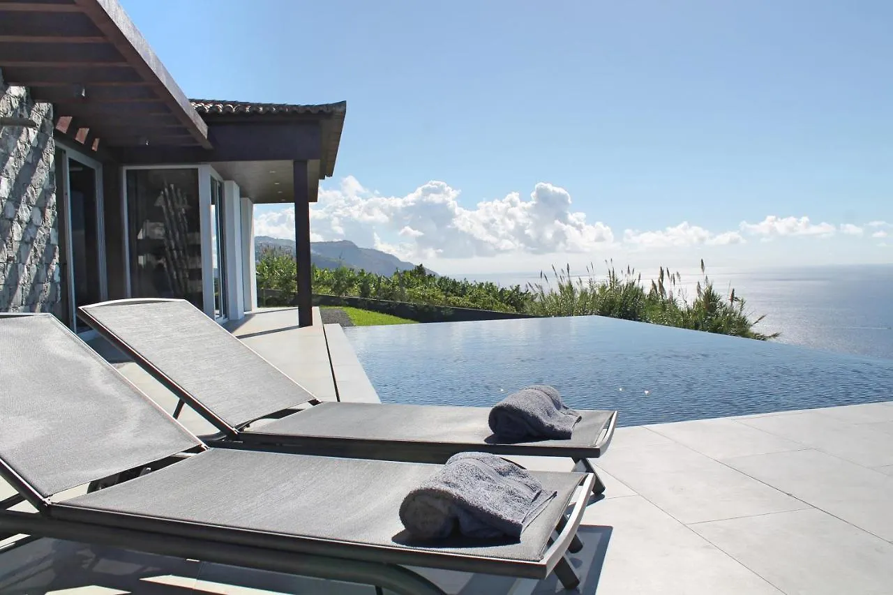 Spectacular Calheta Villa Villa Cliffscape 3 Bedrooms Panoramic Sea Views Well-Furnished In Estreito Da Calheta